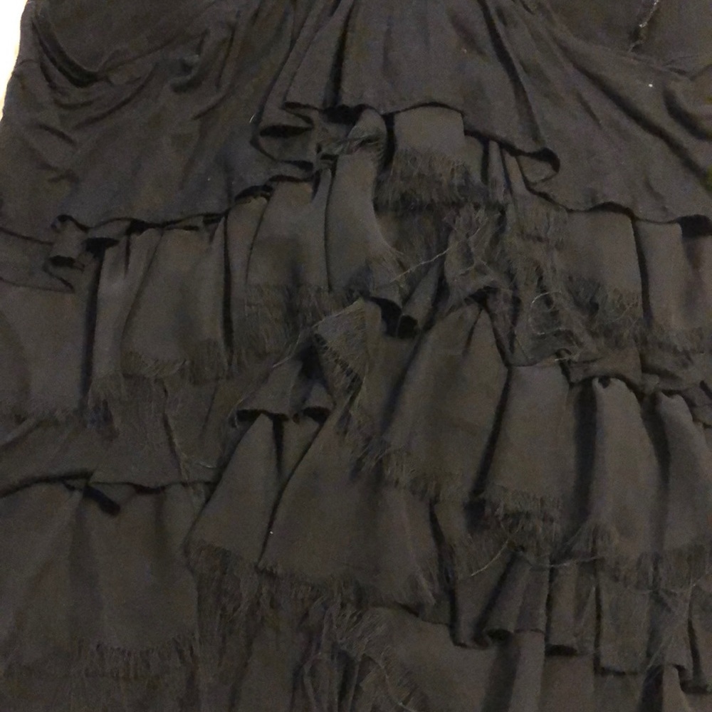 Dressy Racerback Tank with Ruffles - Picture 6 of 9